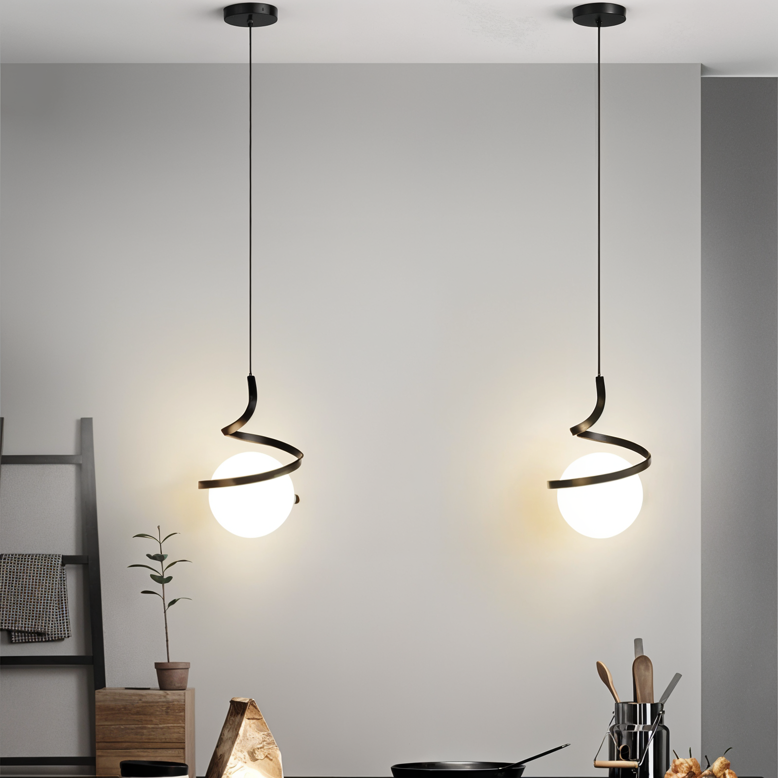 Solar Whisper Pendant Lamp