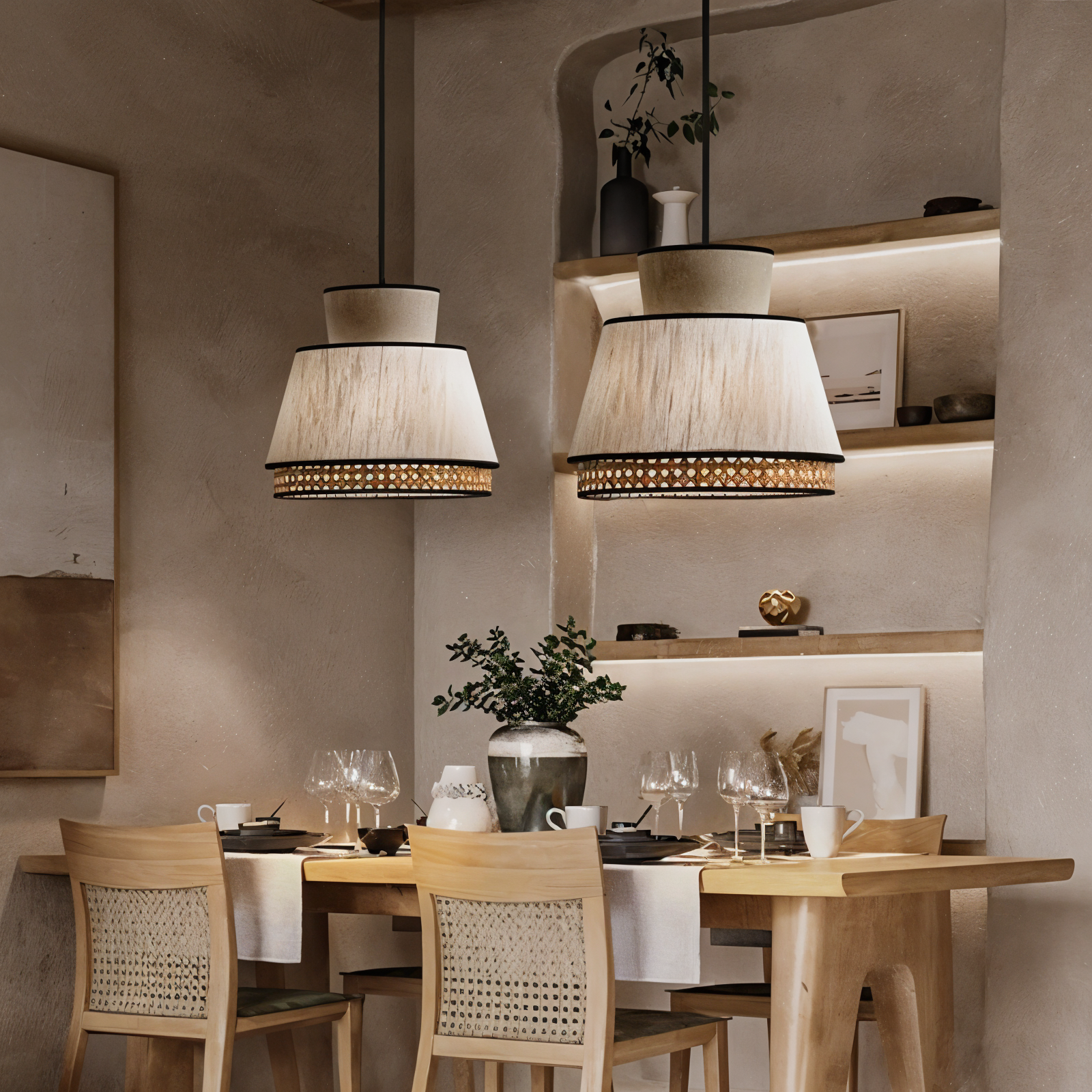 Sienna Woven Pendant Light