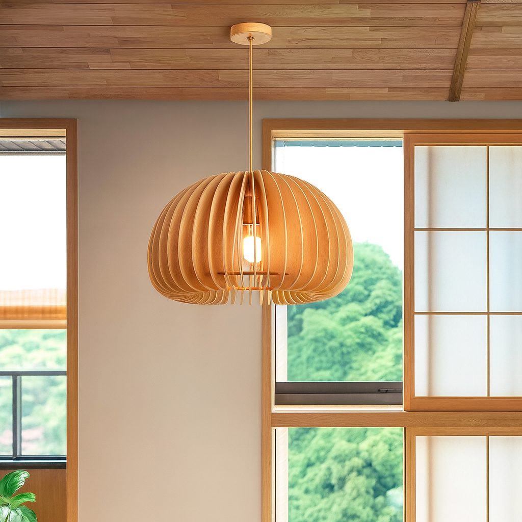 Cosmic Pumpkin Pendant Lamp