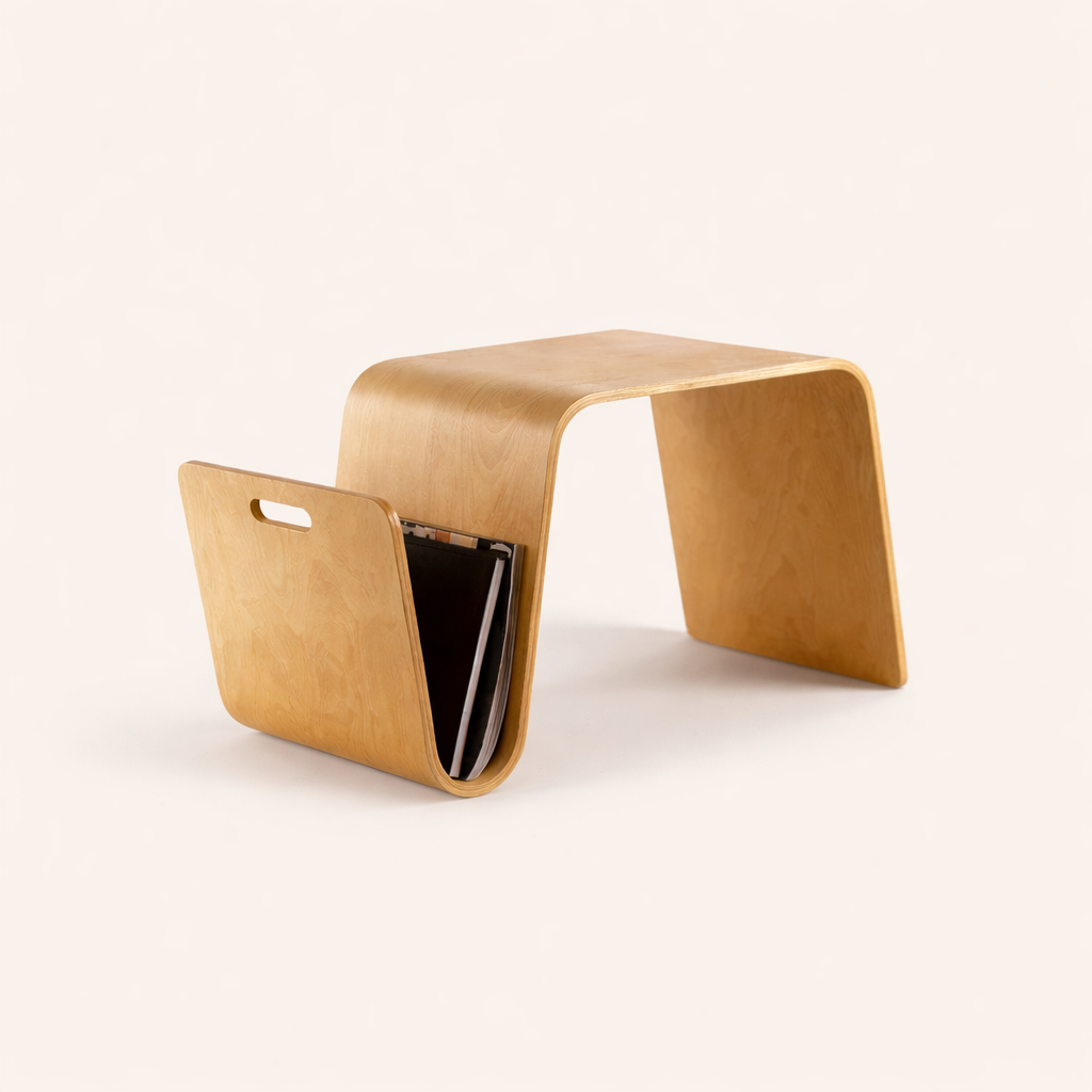 Arcus Bentwood Side Table
