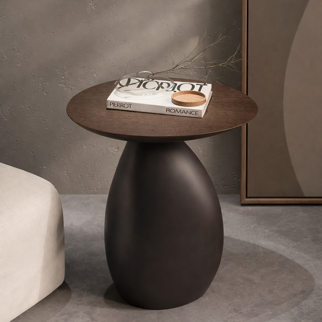 Obelra Sculptural Side Table