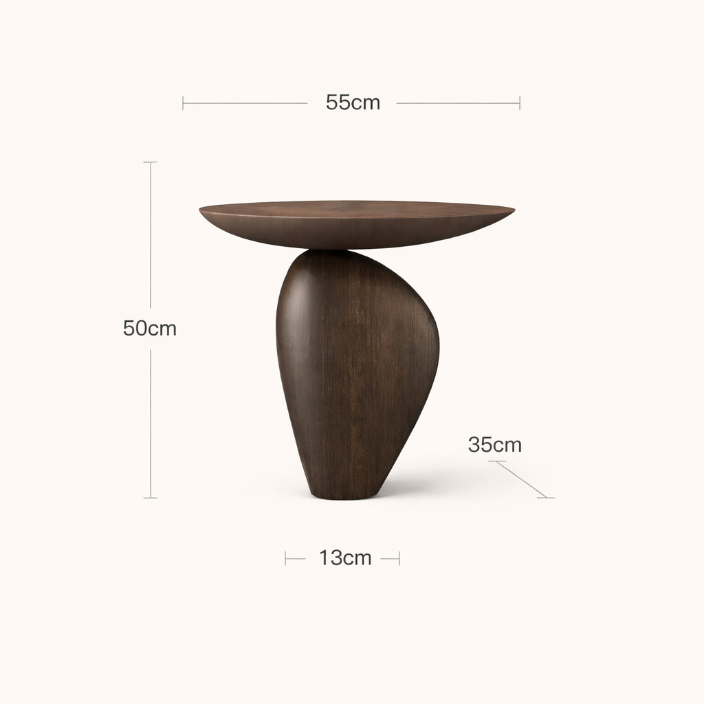 Obelra Sculptural Side Table