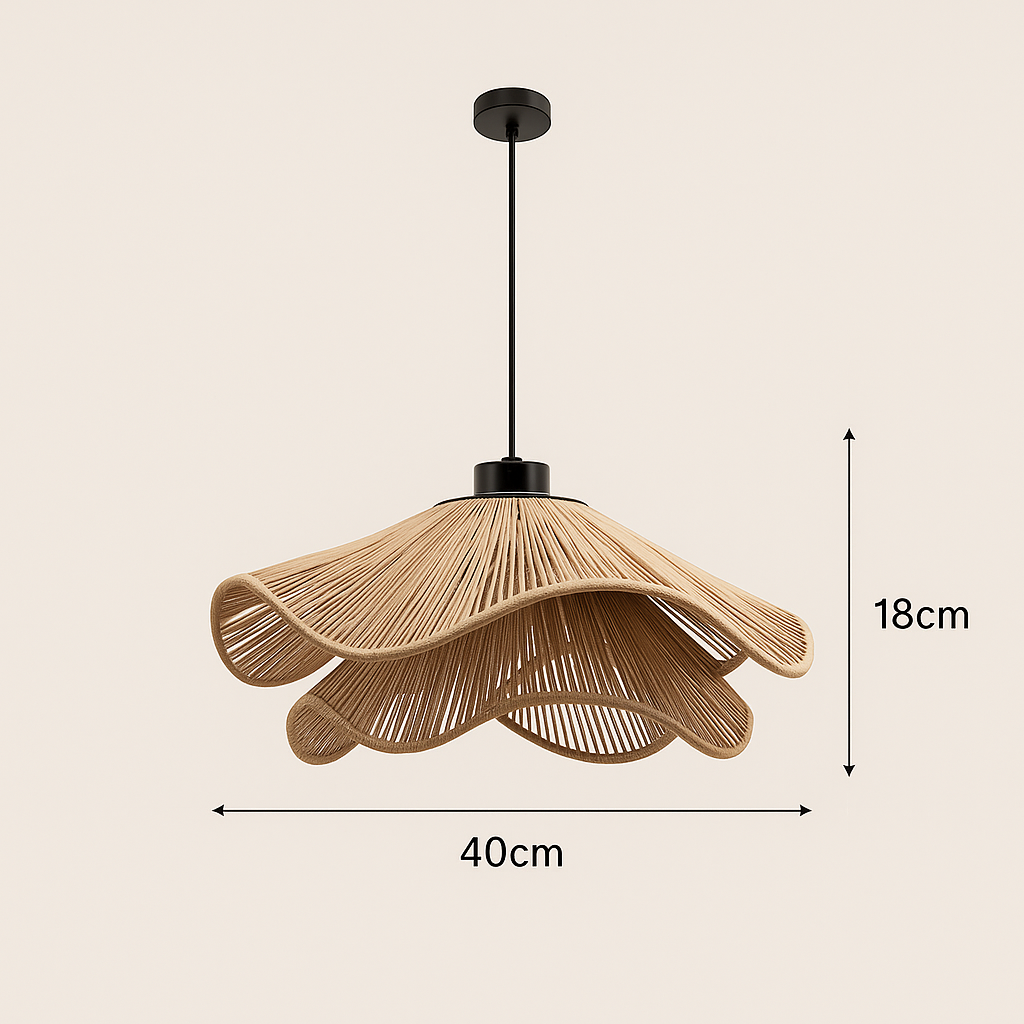 Lustrous Halo Pendant Lamp
