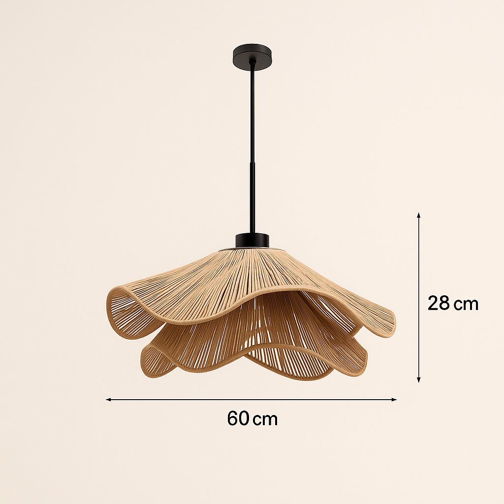 Lustrous Halo Pendant Lamp