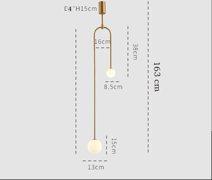 Lustrous Dawn Pendant Lamp