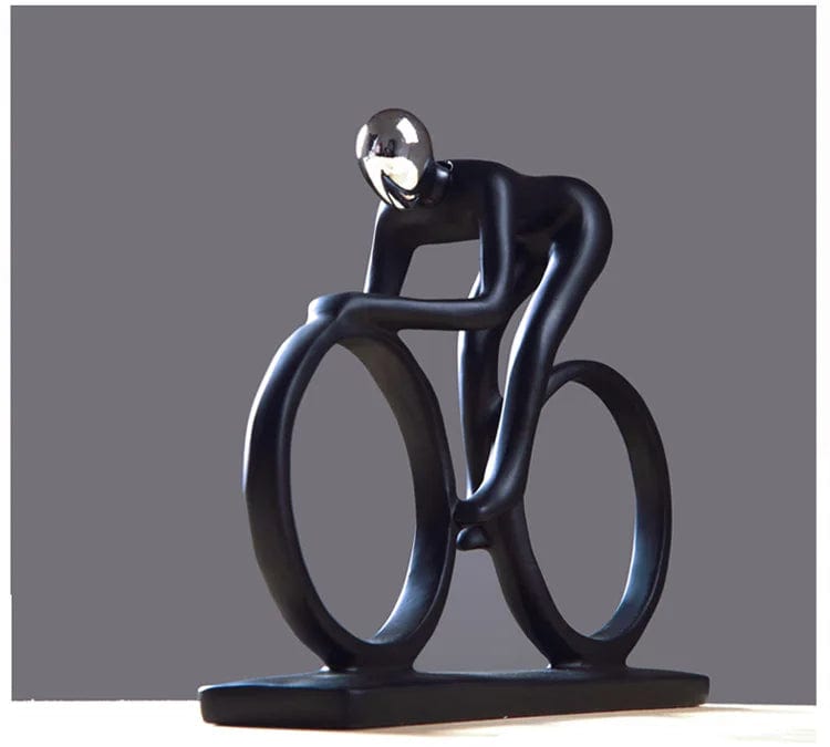 Cyclist Statue