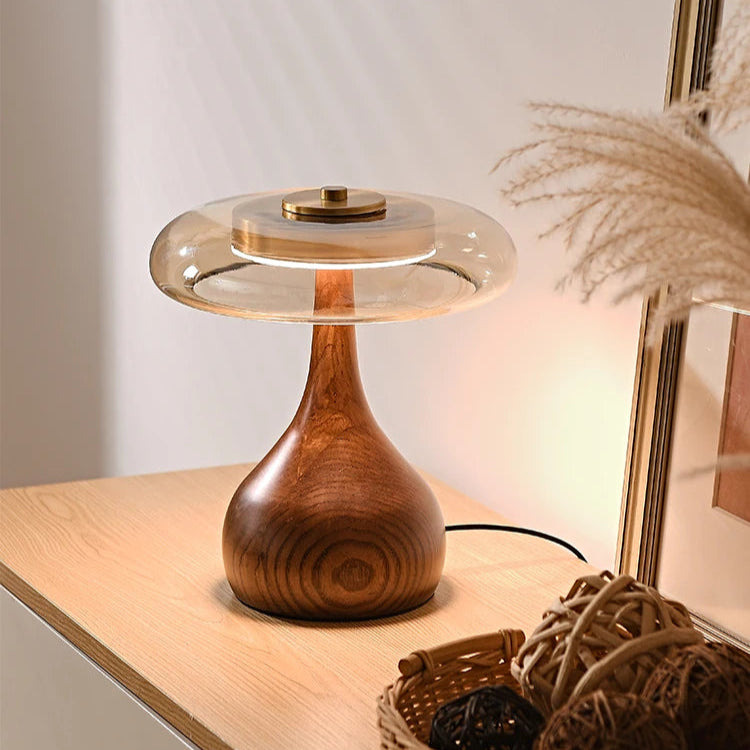 Aero Wood Glow Table Lamp