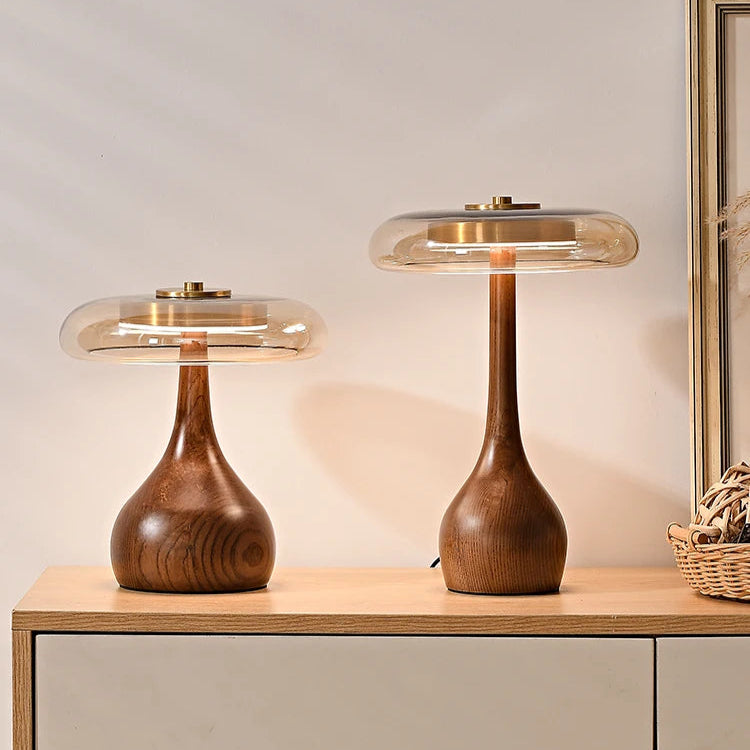 Aero Wood Glow Table Lamp