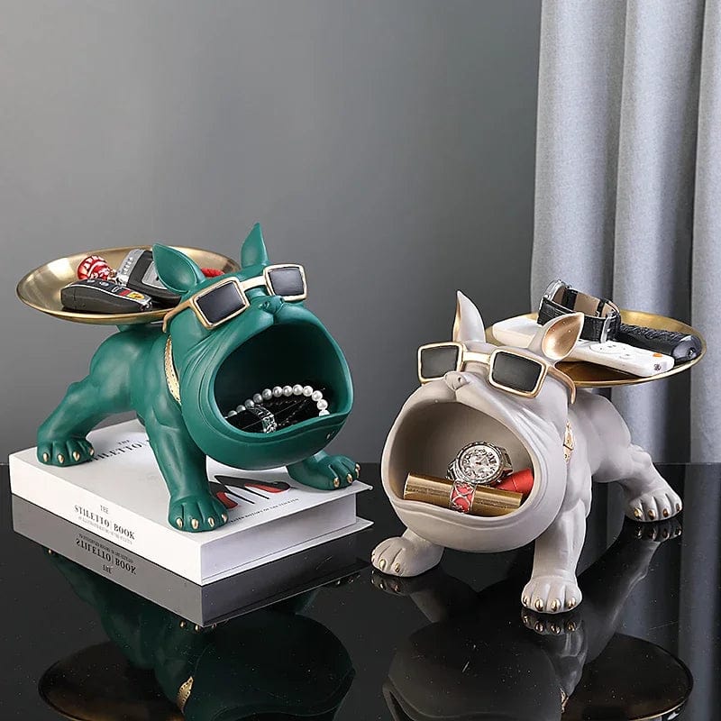 Hungry Bulldog Sculpture