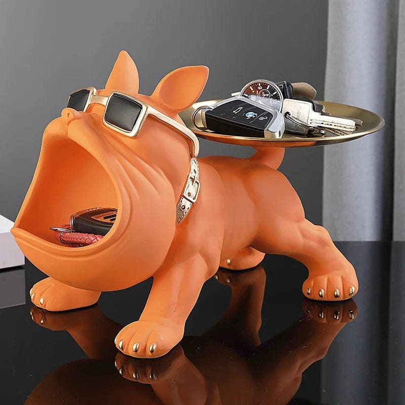 Hungry Bulldog Sculpture