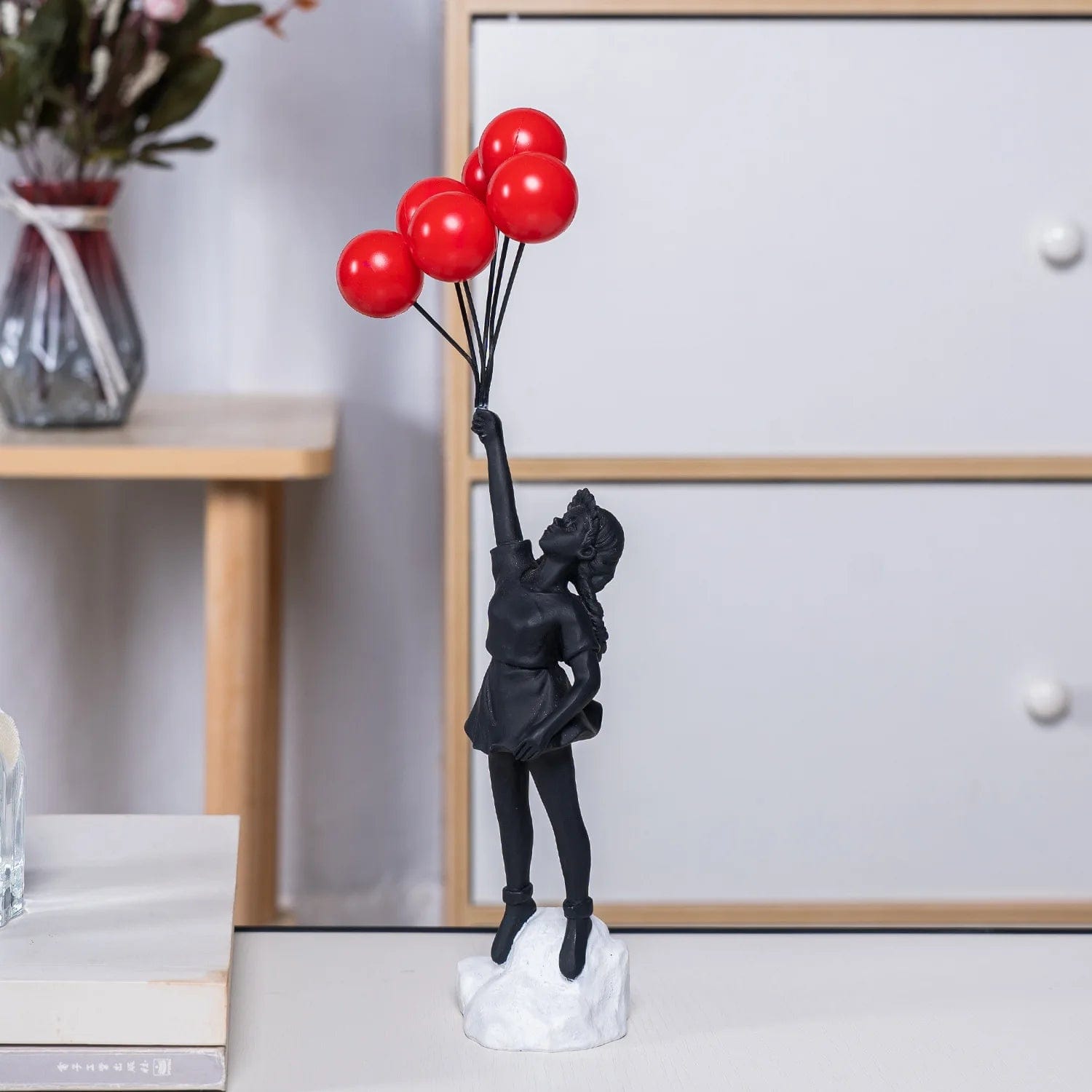 Balloon Girl Statue