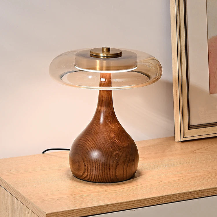 Aero Wood Glow Table Lamp