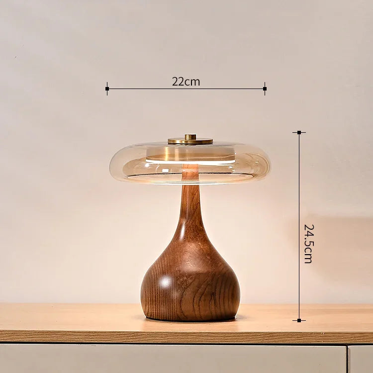 Aero Wood Glow Table Lamp