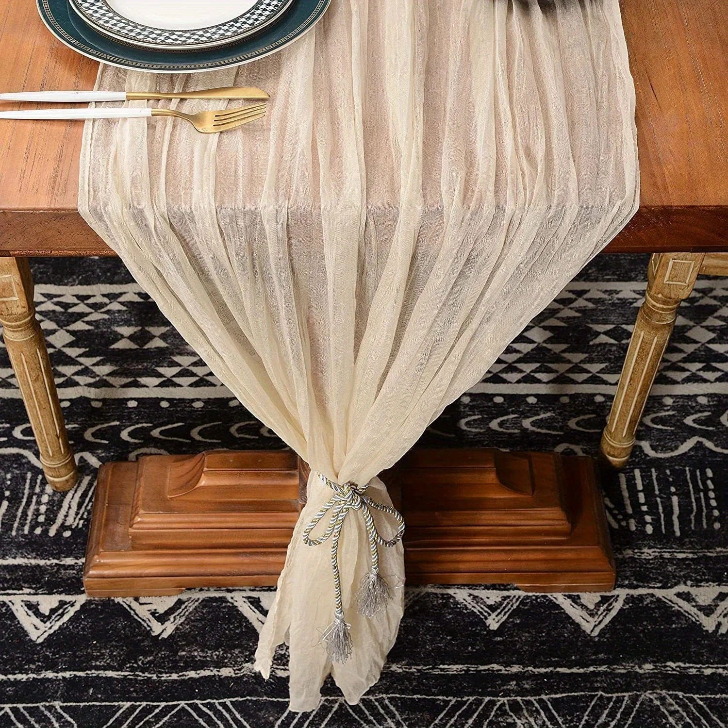 Boho Style Table Runner