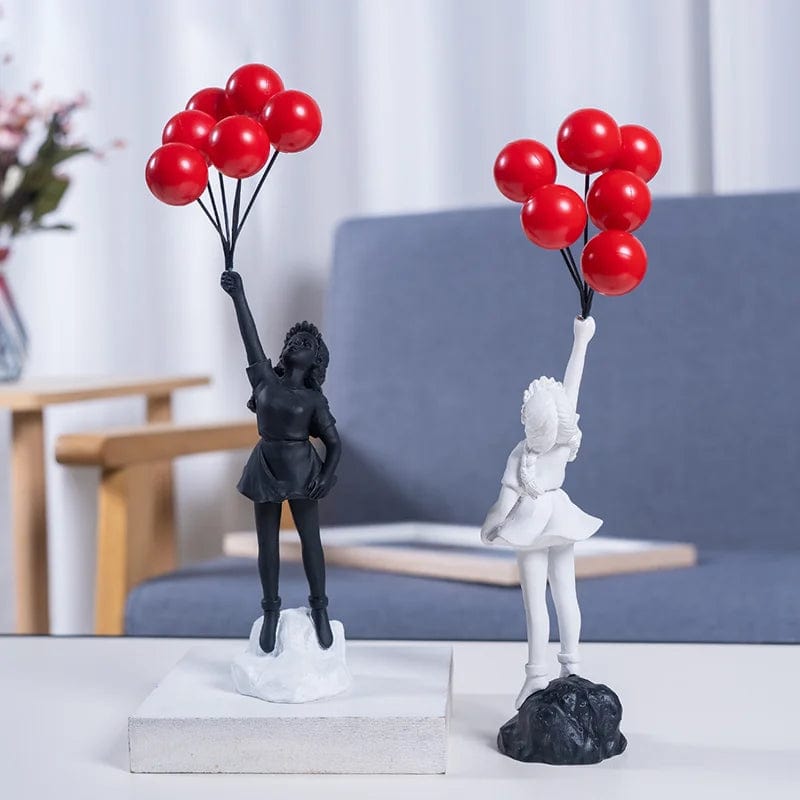 Balloon Girl Statue